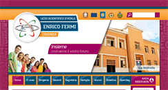 Desktop Screenshot of liceofermics.gov.it